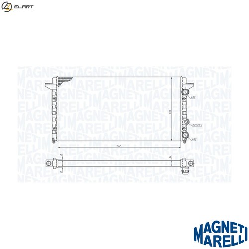 Radiator engine cooling - radiator,