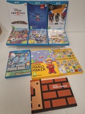 BUNDLE OF 8 NINTENDO WII U GAMES WITH MANUALS CLEAN DISCS INC MARIO & SPLATOON