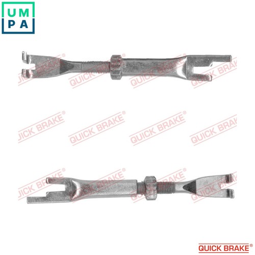 Adjuster set drum - set, brake