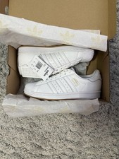 Men's All White Superstars