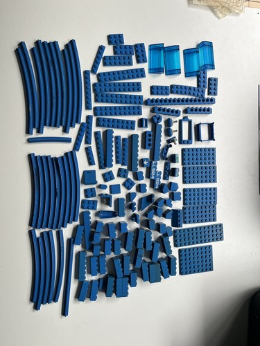 Lego vintage blue train - lego,