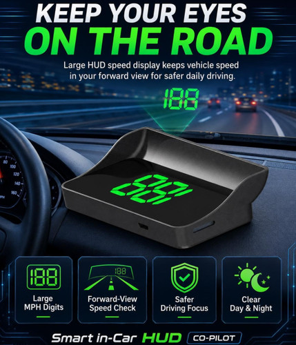 Smart car hud - in-car,