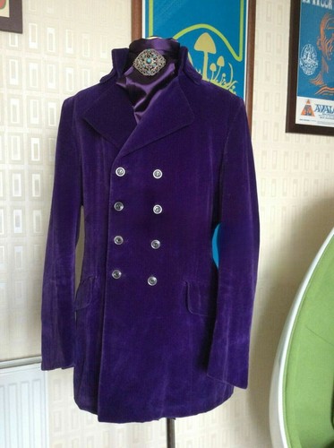 Elegant purple velvet men - elegant,