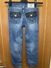 True Religion Denim Jeans Straight Leg Size Age 7
