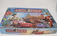 Monopoly Disney Pixar Edition Board Game Parker Brothers #D1
