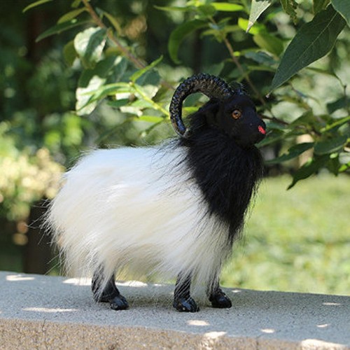 Goat garden statue ornament - statue,