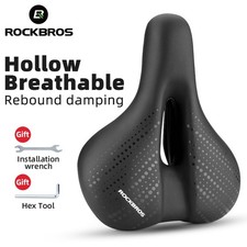 ROCKBROS Wide Bike Saddle Seat