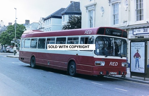 Bus negative 35mm red - negative,