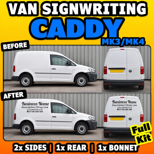 Caddy mk3 mk4 van - vw, sign