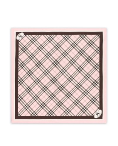 Burberry scarf pink silk - scarf,