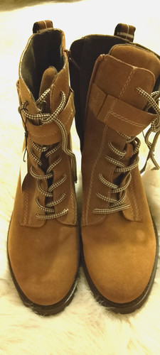 Ladies tan faux leather - tu,