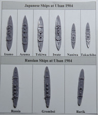 1:3000 Battle of Ulsan Ships