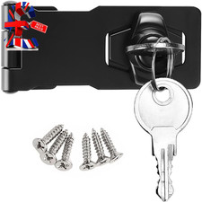Keyed Hasp Lock Right Angle 90