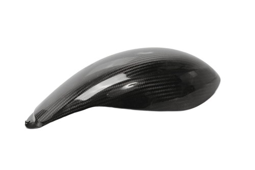 Carbon fiber tank cover - carbon,