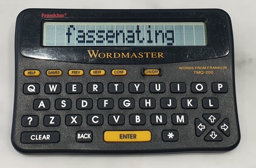 Franklin wordmaster tmq - wordmaster, tmq-200