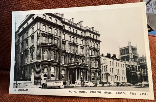 Vintage postcard bristol royal - postcard,