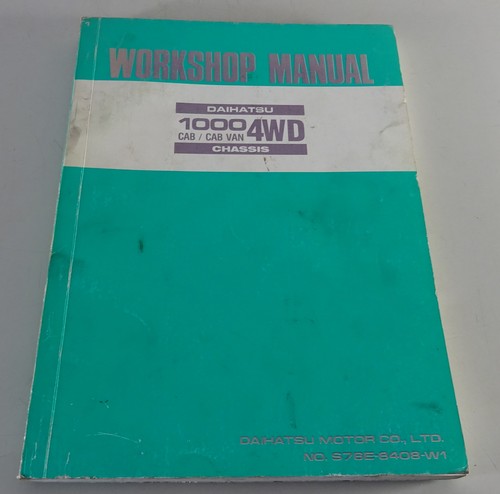 Workshop manual chassis - workshop,