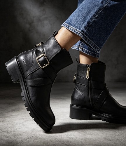 Radley black buckle leather - radley,
