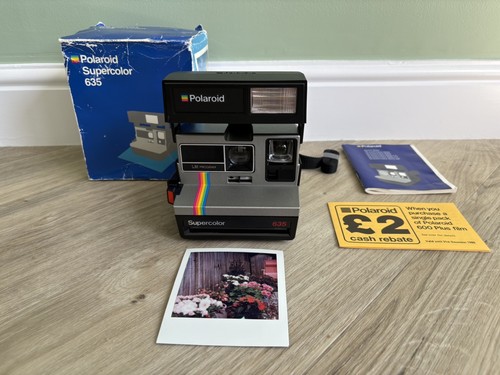Vintage polaroid supercolor - vintage,
