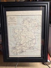 Vintage GWR Map Of Ireland