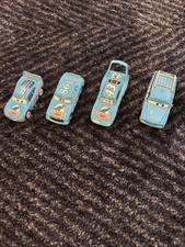 Disney Pixar Cars Bundle Dinoco Lightening Chick Hicks Mr & Mrs King Diecast Car