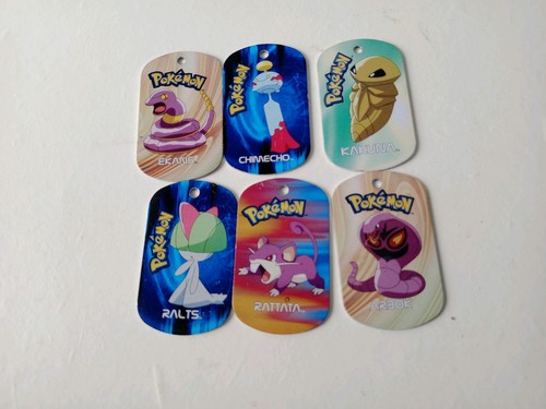 Pokémon metal tags - metal, job