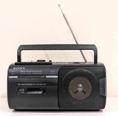 Sony cfm radio cassette - sony,