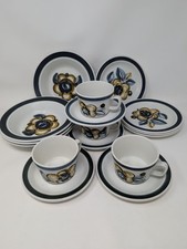 Norwegian Norway Mid Century Modern Stavangerflint Senja tableware 4 Person