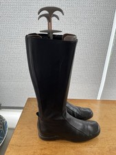 Pielsa Tall Spanish Leather Boots In Black Women’s Size UK 5 EU38