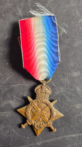 Medal 1914 mons star - ww, 1