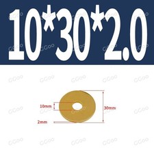 M2 M2.5 M3 M4 M5 M6 M8 M10 M12 M16 M20 M24 FORM A FLAT WASHERS BRASS - DIN 125