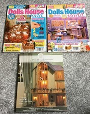 2 x DOLLS HOUSE WORLD magazine