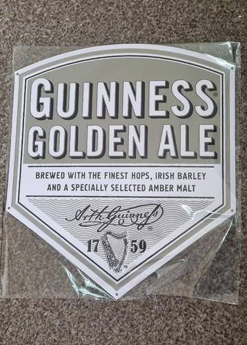 Guinness tin sign - guinness,