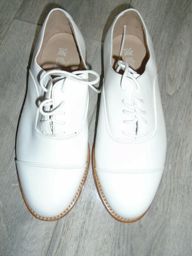 White leather tropical - white,