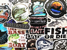 50 Fishing Nature Stickers