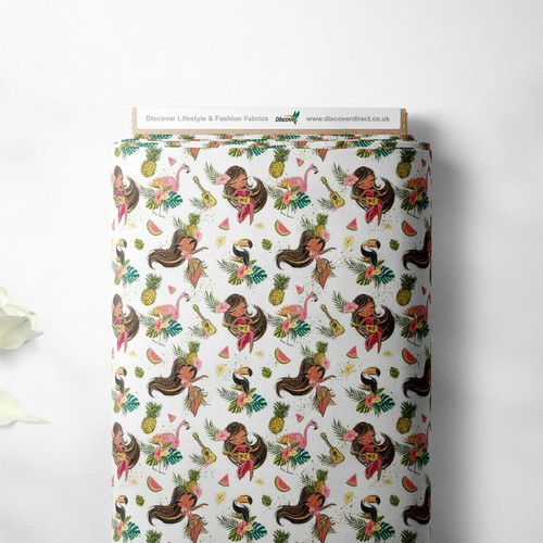 100 cotton tropical summer - cotton,