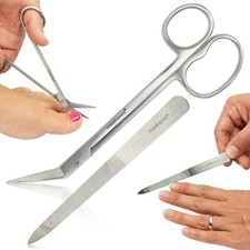 Toe Nail Scissors Thick Nail Extra Long Handled Clippers Chiropody Heavy Duty UK