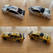 Scalextric Mercedes C Class Varta & Opel Calibra Dekra DTM Slot Car Bundle