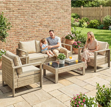 4 Seater Rattan Garden