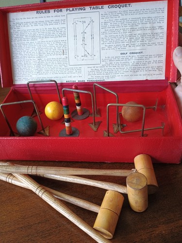 1920s table croquet - 1920s,