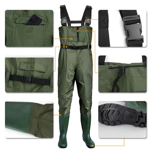Adult chest waders waterproof - chest,