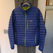 Rab Microlight Alpine down Jacket Mens M 