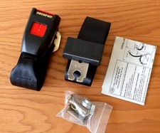 Securon 210 - Static Rear Lapbelt - Black