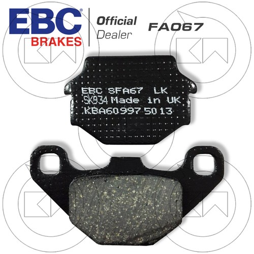 Rear ebc brake pads husqvarna - rear,