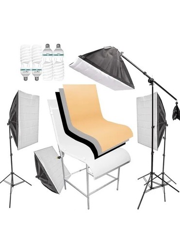 Lighting kit softbox support - kit,,
