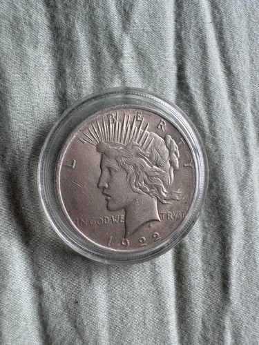 1922 peace silver - 1922, us