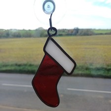 Christmas Stocking Suncatcher