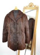 US1861 REAL NUTRIA FUR JACKET