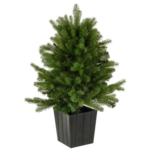 Potted artifical christmas - potted,