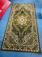 GREEN PERSIAN STYLE RUG SIZE